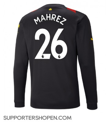 Manchester City Riyad Mahrez #26 Borta Matchtröja 2022-23 Långärmad